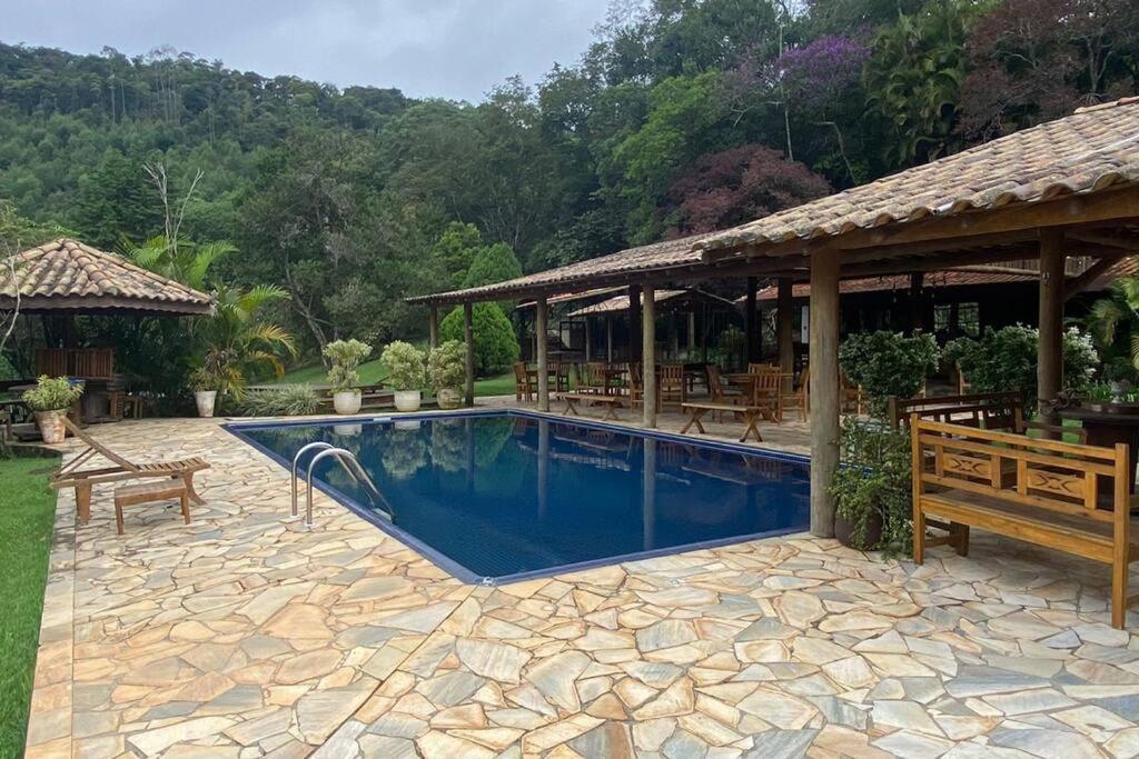 Sitio Vale Da Colina-Nazare Paulista - 10 Pessoasヴィラ エクステリア 写真