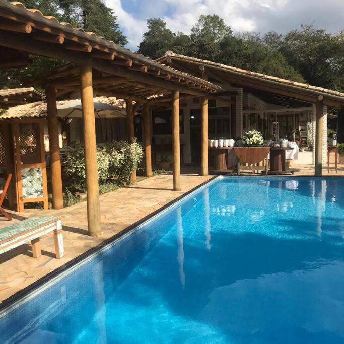 Sitio Vale Da Colina-Nazare Paulista - 10 Pessoasヴィラ エクステリア 写真